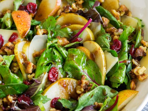 Scrumptious Mixed Greens and Fruit Salad Recipe!