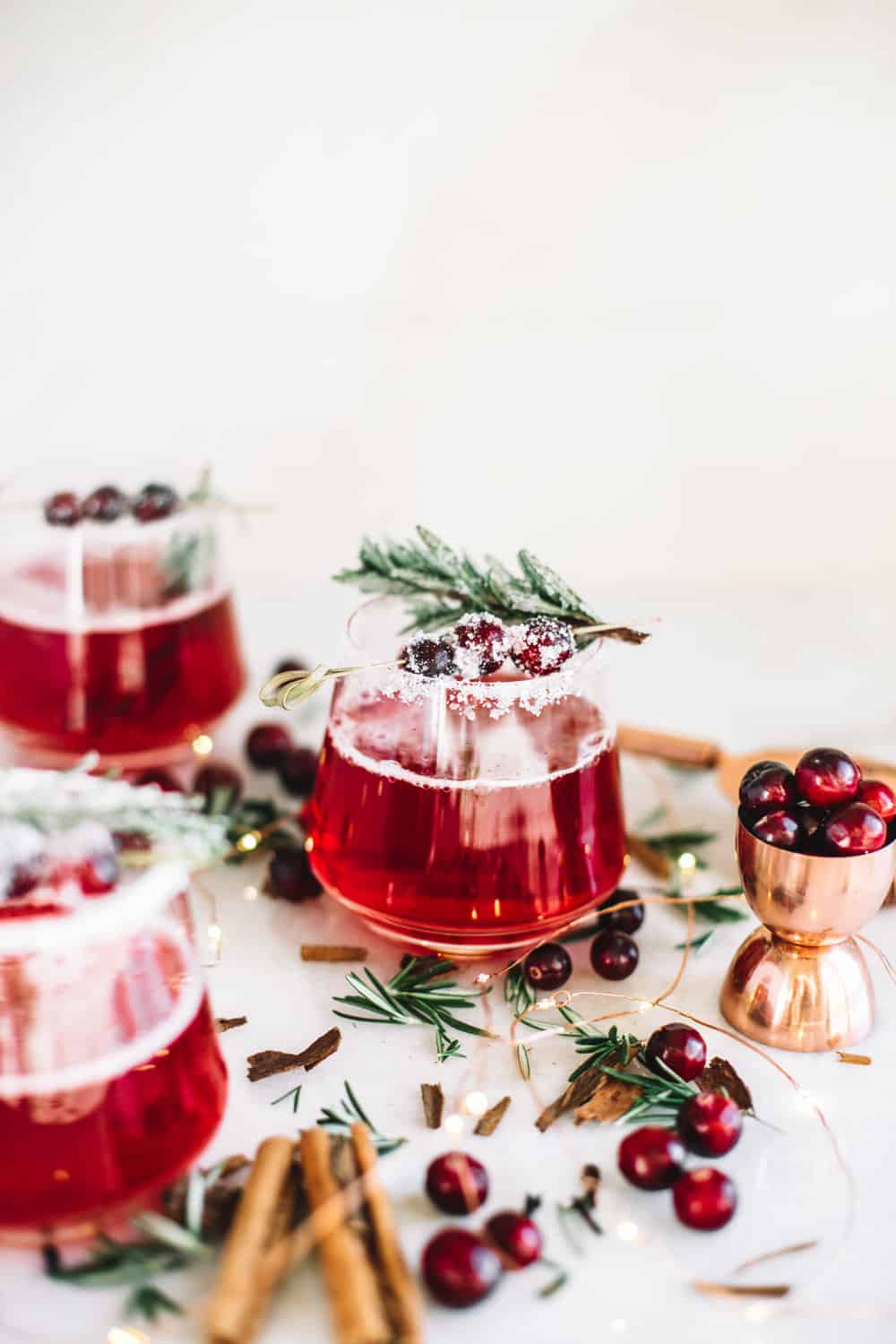 Cranberry Holiday Fizz